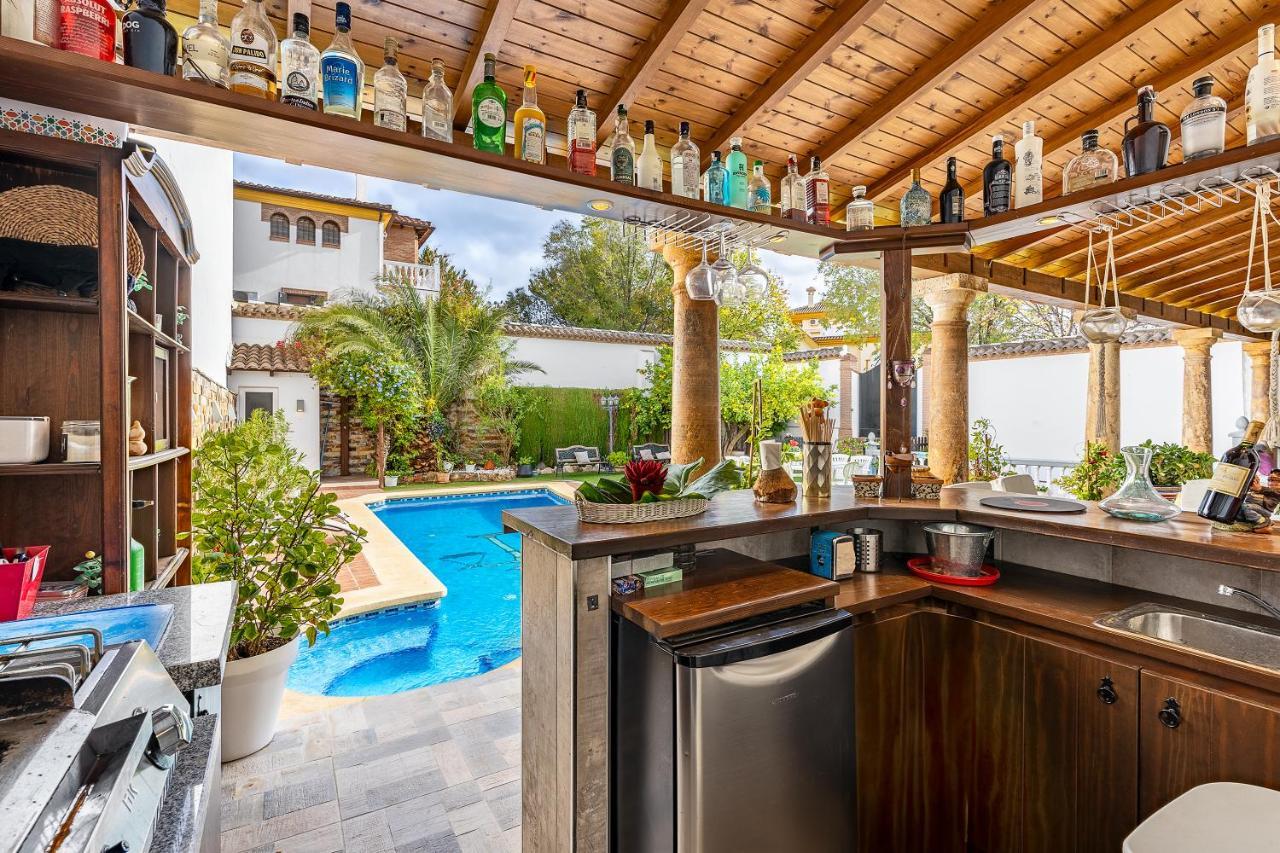 Casa De Amigos La Latina Con Piscina, Chimenea Y Barbacoa Villa Illora Luaran gambar