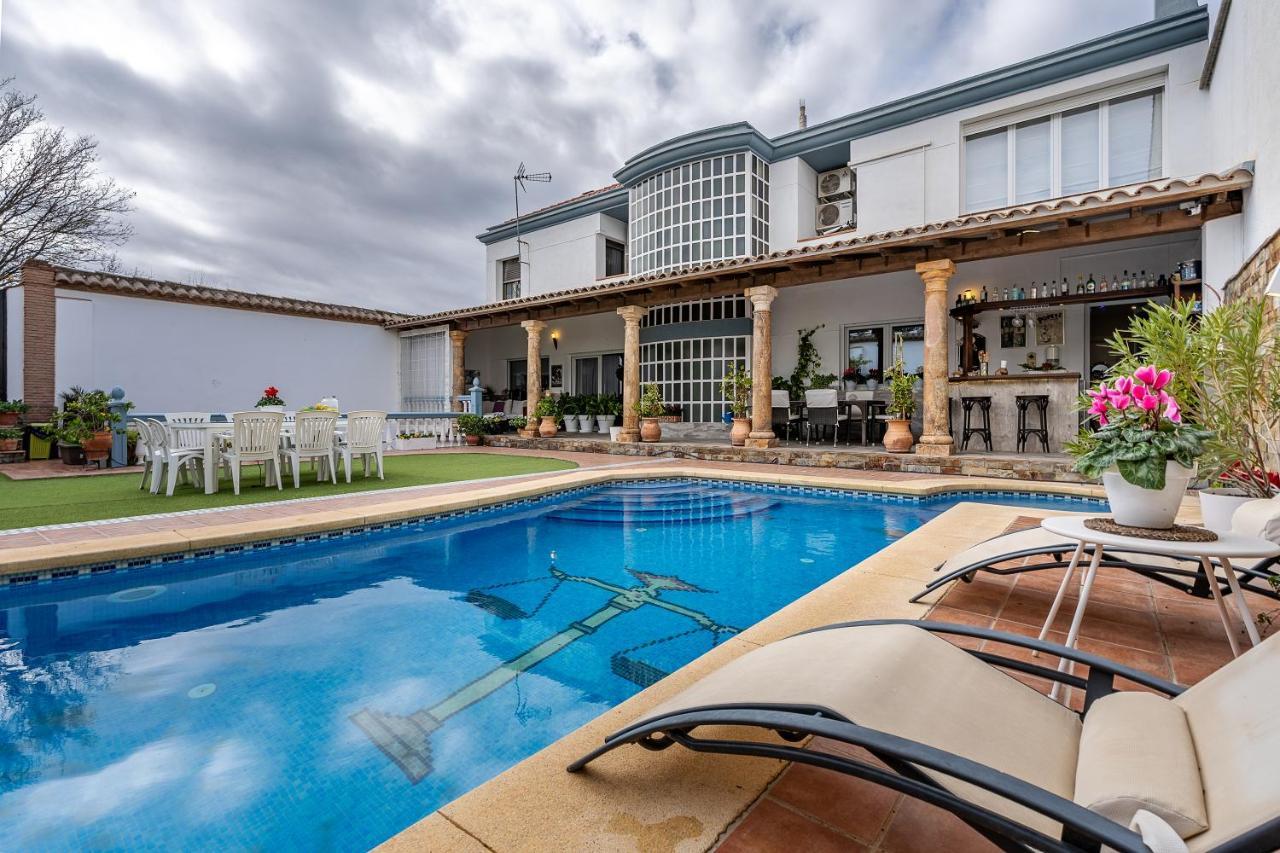 Casa De Amigos La Latina Con Piscina, Chimenea Y Barbacoa Villa Illora Luaran gambar